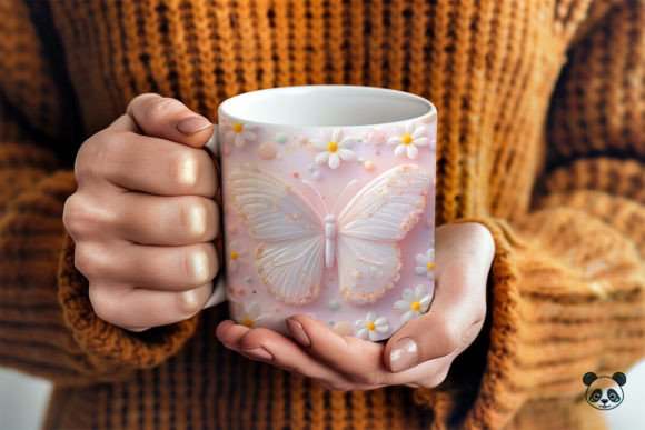 Download 3D Butterfly Mug Wrap Sublimation - Mug wrap Collection
