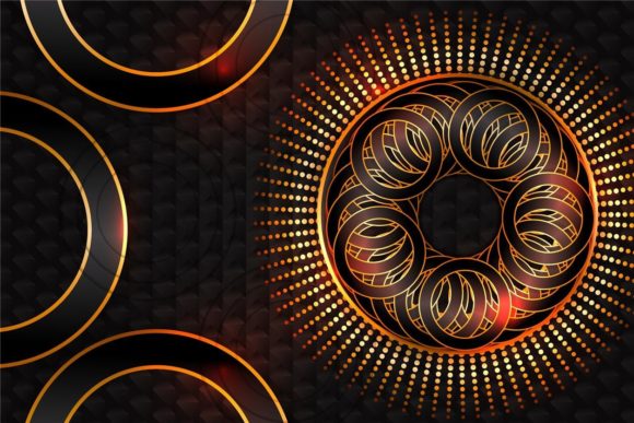 Download Abstract Background Bronze Ellipse - Background Collection