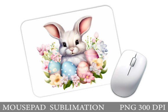 Download Bunny Mouse Pad. Easter Mouse Pad Design - Easter mouse pad Collection