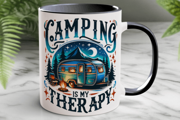 Download Rv Camping Coffee Mug Wrap - Mug wrap Collection