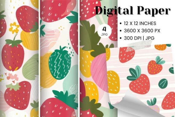 Download Fruit Background Menu Illustration_20 - Background Collection
