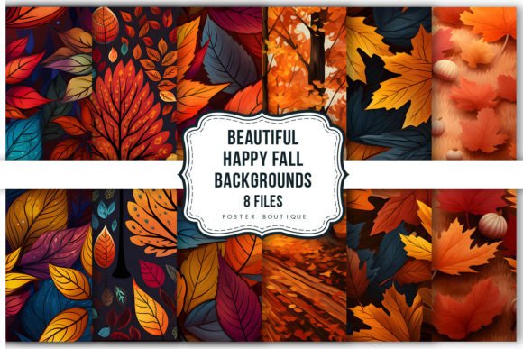 Download Happy Fall Backgrounds Pack - Background Collection