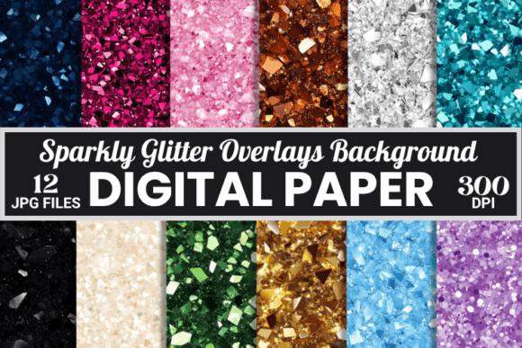 Download Mix Sparkly Glitter Backgrounds Papers - Background Collection
