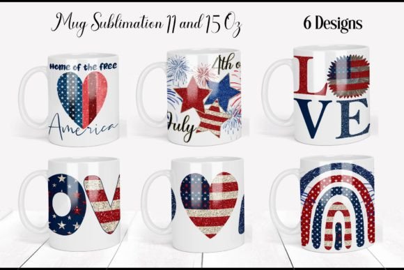 Download 4Th of July Mug Wrap | Sublimation Mug - Mug wrap Collection