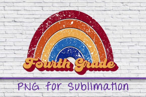 Download Fourth Grade Png, Distressed Rainbow Png - Rainbow png Collection